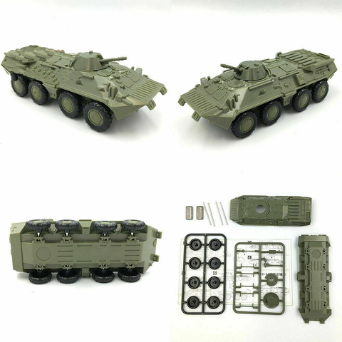 Сборная модель Военная техника БТР-80 и М35 1:72