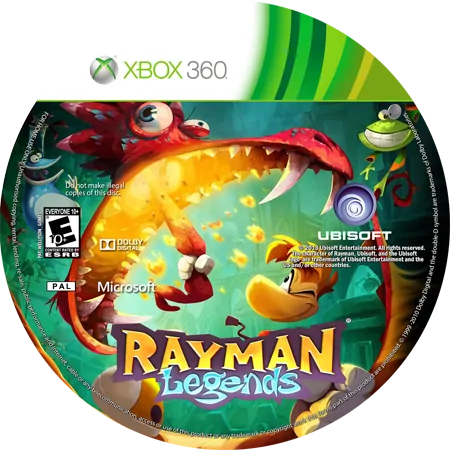 Legends купить xbox. Rayman Legends (Xbox 360). Диски на Xbox 360 Рейман. Rayman Legends Xbox 360 диск. Xbox 360 Рейман Легендс.