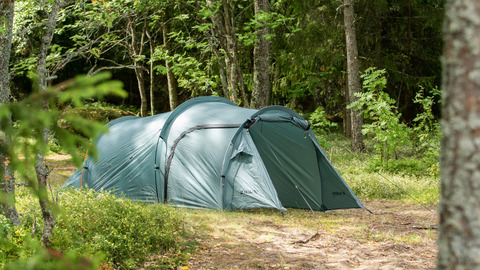 Картинка палатка туристическая Talberg Mira 2-3 зеленый - 11
