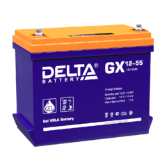 Аккумуляторная батарея DELTA BATTERY GX 12-55
