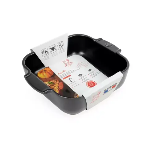 Квадратная форма для запекания 21см 1.1л Peugeot Satin Black