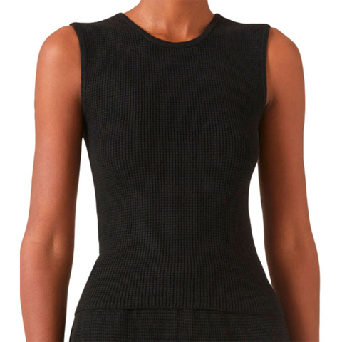 Кроп-топы Tank Top in Waffle-knit