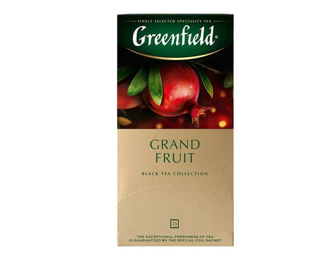 купить Чай черный в пакетиках из фольги Greenfield Grand Fruit, 25 пак/уп