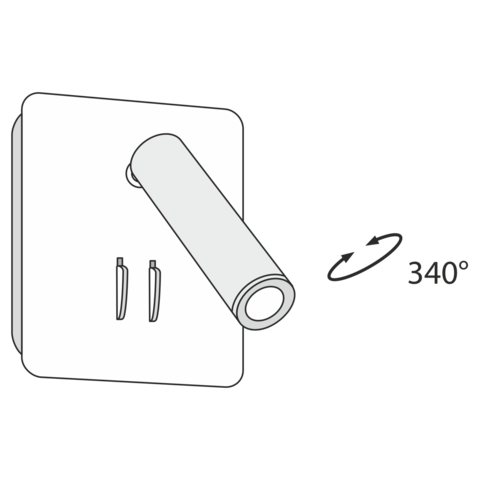 Бра Technical Ios 176 C175-WL-01-6W-B