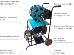 Гидродинамическая машина ГИДРА-Б-220-11 до 200 мм