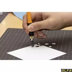 OLFA с профильными лезвиями 6 мм, 4 шт, перовой нож (OL-AK-4)