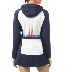 Женская теннисная куртка Australian Jacket in Double with Printed - blu cosmo