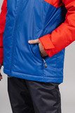 Детский Утеплённый прогулочный лыжный костюм Nordski Jr.Active True Blue/Red