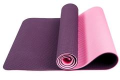 Yoqa xalçası \ Yoga Mat \ Коврик для йоги TPE 6мм pink