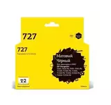 Картридж T2 IC-HC1Q12A № 727 для HP Designjet T920, T930, T1500, T1530, T2500, T2530, матовый черный, с чипом