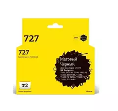 Картридж T2 IC-HC1Q12A № 727 для HP Designjet T920/T930/T1500/T1530/T2500/T2530, матовый черный, с чипом