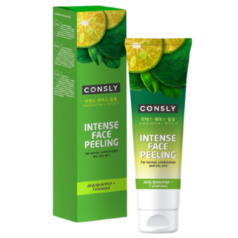 Consly Гель для интенсивного очищения - Face peeling with calamansi and aha/bha/pha, 120 мл