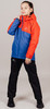 Детский Утеплённый прогулочный лыжный костюм Nordski Jr.Active True Blue/Red