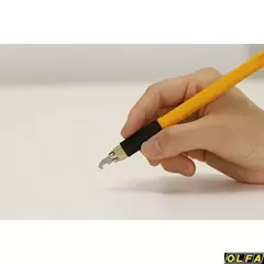 OLFA с профильными лезвиями 6 мм, 4 шт, перовой нож (OL-AK-4)