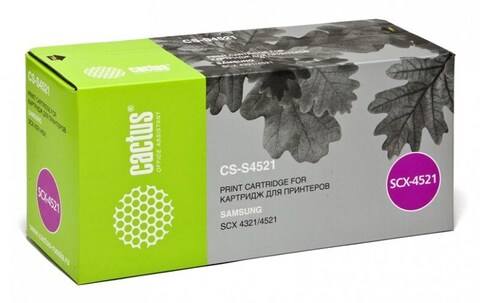 Картридж лазерный Cactus CS-S4521 MLT-D119S черный (3000стр.) для Samsung SCX-4321, 4521, 4521F, 4521FG