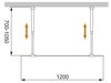 Cezares LIBERTA-L-2-120-C-Cr Душевая перегородка