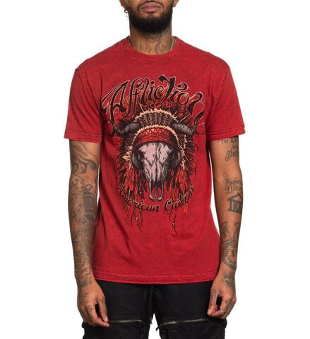 Affliction | Футболка двусторонняя мужская AC Highway Roam Tee A26341 перед