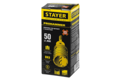 STAYER 50 мм, SDS - Plus, 6T, коронка по бетону с оснасткой (29190-50)