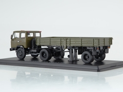 KAZ-608V with semitrailer ODAZ-885 khaki 1:43 Start Scale Models (SSM)