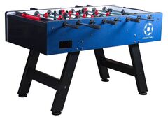 Настольный футбол (кикер) «Milan» (144 х 75,6, х 90 см, сине-черный)
