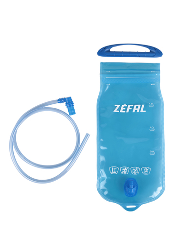 Картинка рюкзак велосипедный Zefal Hydro Race Bag black/blue - 5