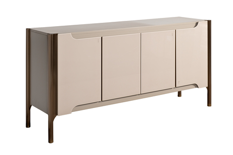 Комод 160x42x80см Garda Decor Grimaldi светло-бежевого цвета