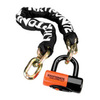 Картинка замок велосипедный Kryptonite U-locks New York Chain 1210 (12mm x 100cm) with EVS4 Disc 14mm Shackle  - 1