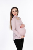 Блузка для беременных 10089 розовый