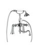 Cezares LORD-PBV2-01-M LORD-PBV2-01-M Смеситель на борт ванны с поворотным изливом и ручным душем, Хром, ручка ручного душа Хром