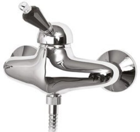 Cezares VINTAGE-DM-01-Sw VINTAGE-DM-01-Sw Смеситель для душа однорычажный, хром, ручка Swarovski