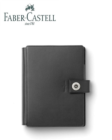 Кожаный органайзер Faber-Castell, Pocket Classic Leather Collection, Black (188851)