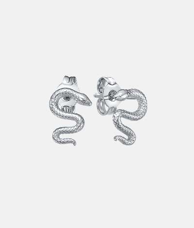Серьги Королевская змея