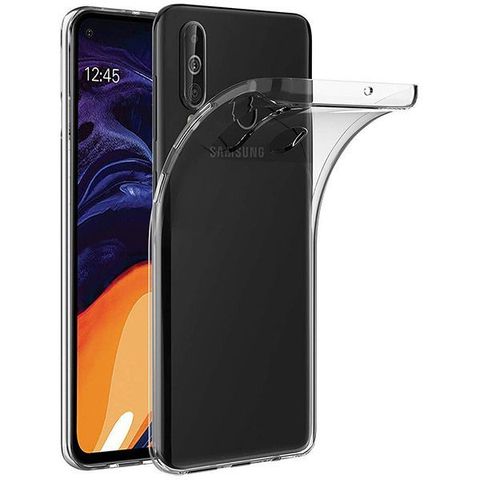 Силиконовый чехол Infinity ультратонкий для Samsung Galaxy A60 (Прозрачный)