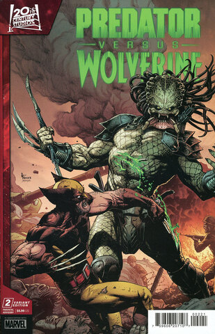 Predator Vs. Wolverine #2 (Cover B)
