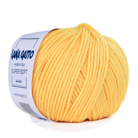 Пряжа Lana Gatto Supersoft 10083 одуванчик