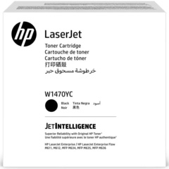 Лазерный картридж HP W1470YC / 147YC черный