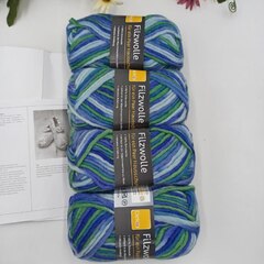 Flizwolle набор для вязания тапочек Морское безумие секционный 872