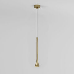 Светильник подвесной светодиодный 5W 3000K латунь 50314 LED