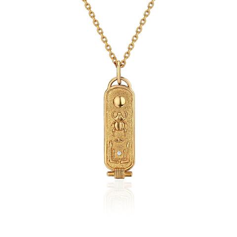 Подвеска MANIFEST позолота с Топазом