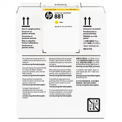 Картридж HP 881 CR333A 5-Ltr Yellow Latex Ink Cartridge для HP Latex 1500/3000/3100/3200/3500