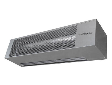 Электрическая завеса Tropik Line X612E10 неокрашенная сталь