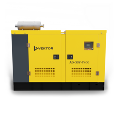 Дизельный генератор Vektor AD-30Y-T400 в шумозащитном кожухе с АВР