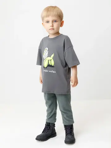 брюки  для мальчика  ФЛ 40006/10 ГР