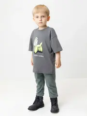брюки  для мальчика  ФЛ 40006/10 ГР