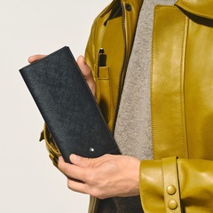 Удлиненный кошелек на молнии из кожи Sartorial, 14сс