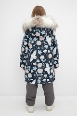 пальто  для девочки  ВК 38087/н/3 УЗГ