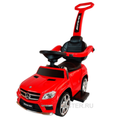 Детский толокар/каталка "MERCEDES-BENZ GL63",красный