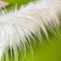 Мех длинноворсовый, ворс 8-9 см, для игрушек и рукоделия, 50*50 см (+- 2 см), 100% п/э, 1 отрез.