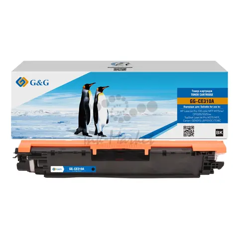 Картридж лазерный G&G GG-C729BK черный (1200стр.) для Canon i-SENSYS LBP-7010C, LBP-7018C