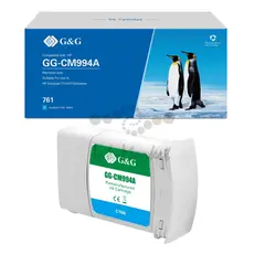 Картридж G&G 761 GG-CM994A для HP DJ T7100, голубой (400 мл)